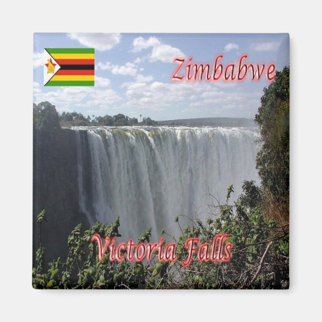 zZW010 VICTORIA FALLS, Zimbabwe, AFRICA, Fridge Magnet (Front)