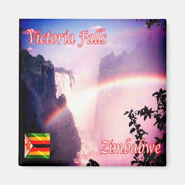 zZW011 VICTORIA FALLS, Zimbabwe, Africa, Fridge Magnet (Front)