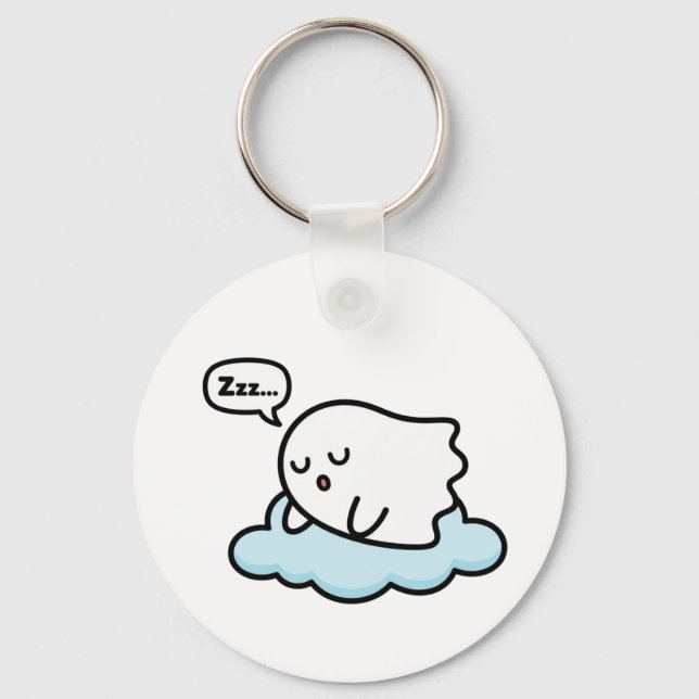 Zzz... Boo later Key Ring (Front)