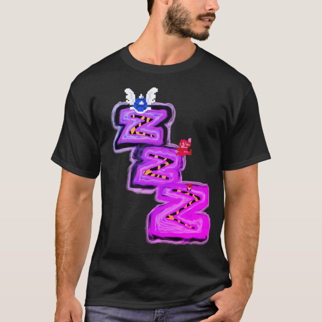 "ZZZ" (Miami X Mario edition) ~ T-Shirt (Front)