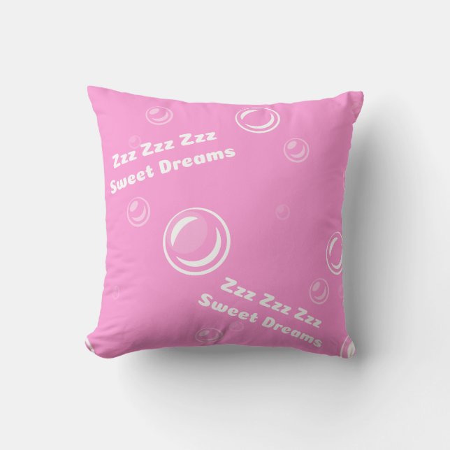 ZZZ pink Cushion (Front)