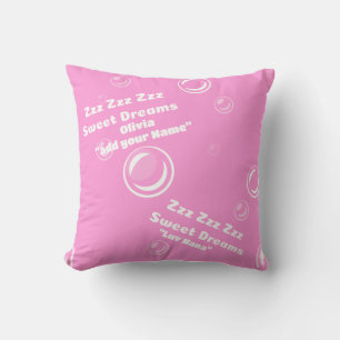 ZZZ pink Cushion