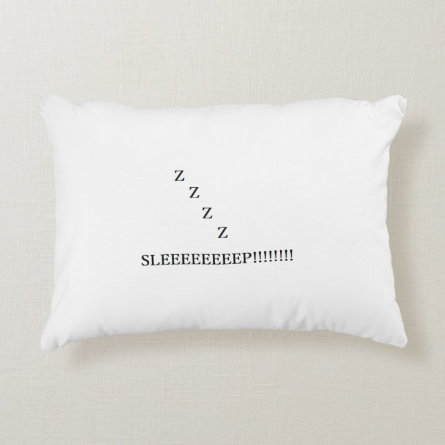 ZZZZ Sleeeeeeeep Decorative Cushion (Front)