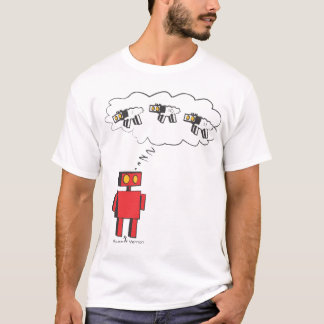 zzzzZZ Counting Robot Sheep T-Shirt